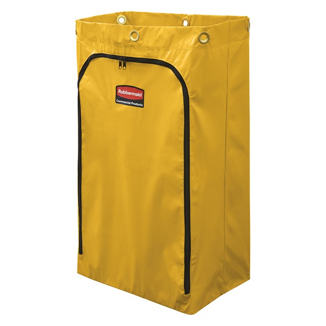 [1966719] Bolsa De Vinil 91 L Para Carro De Limpieza Tradicional - Amarillo (1966719)