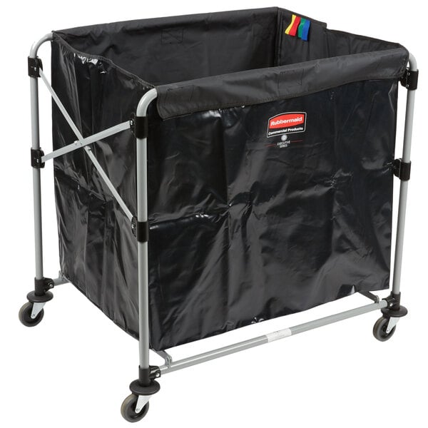 Carro de Limpieza Plegable X-Cart Negro (8 Bushels / 281 L) (1881750)