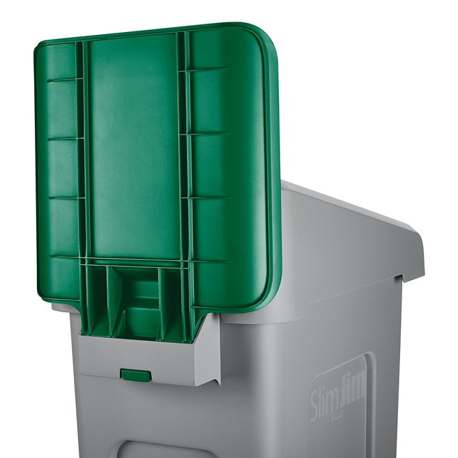 [2007908] Letrero Para Estación De Reciclaje Slim Jim 23 Gal - Verde (2007908)