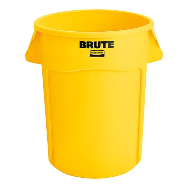 [FG264360YEL] Contenedor Bote De Basura Brute 44 Galones - Amarillo (FG264360YEL)