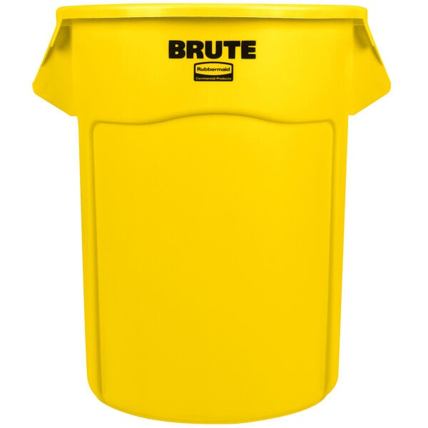 [FG265500YEL] Contenedor Bote De Basura Brute 55 Galones - Amarillo (FG265500YEL)