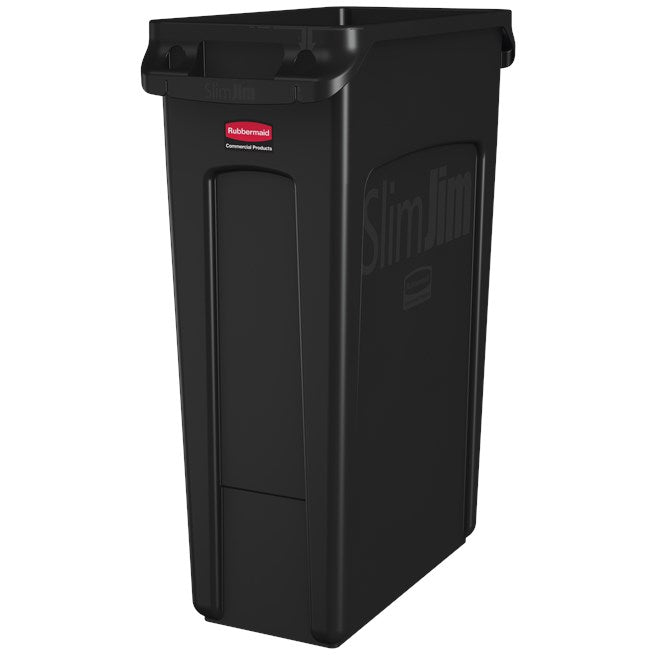[FG354060BLA] Contenedor Bote De Basura Slim Jim 23 Gal - Negro (FG354060BLA)