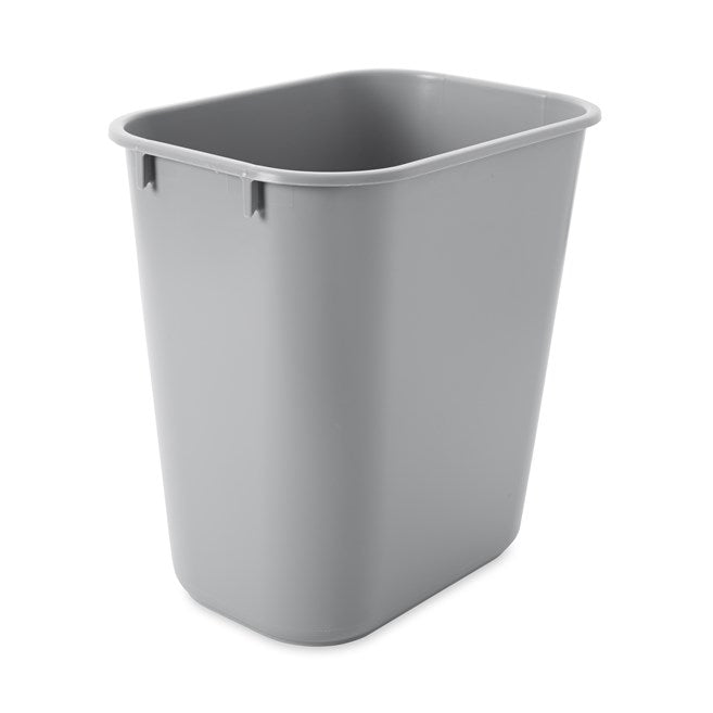 [FG295600GRAY] Cesto De Basura Para Escritorio Rcp Mediano, 28 Qt - Gris (FG295600GRAY)