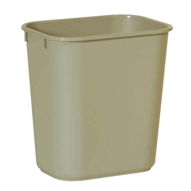 [FG295600BEIG] Cesto De Basura Para Escritorio Rcp Mediano, 28 Qt - Beige (FG295600BEIG)