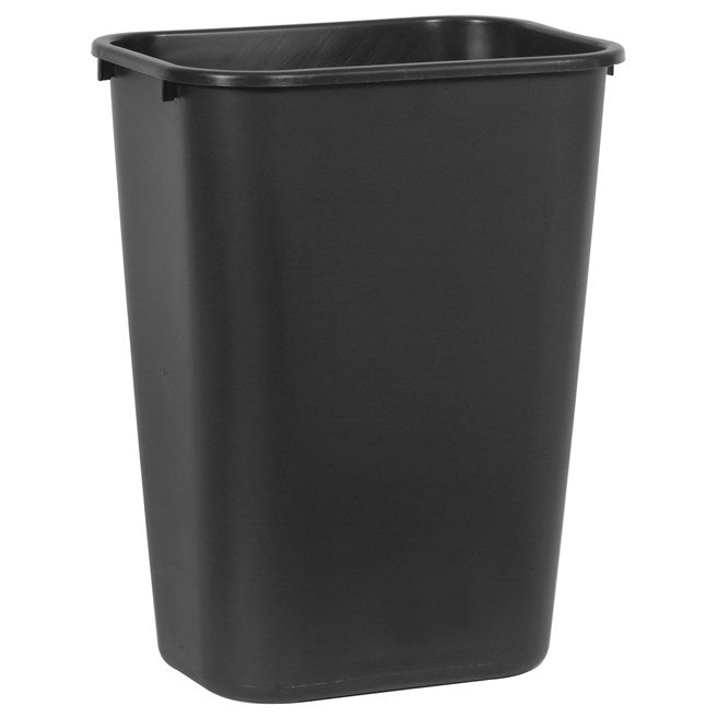 [FG295700BLA] Cesto De Basura Para Escritorio Rcp Grande, 41 Qt - Negro (FG295700BLA)