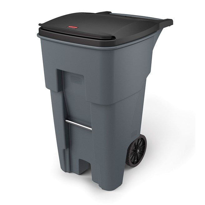 Contenedor de Basura Móvil con Ruedas Gris (65 Gal) (FG9W2100GRAY)