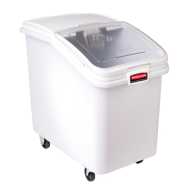 Recipiente Frente Inclinado 30.8 L Con Tapa Deslizable Y Cuchara De 0.9 L (FG360388WHT)