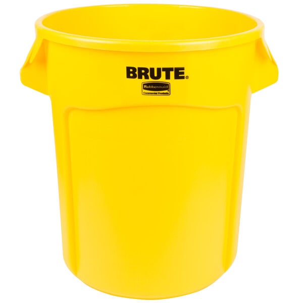 [FG262000YEL] Contenedor Bote De Basura Brute 20 Galones - Amarillo (FG262000YEL)